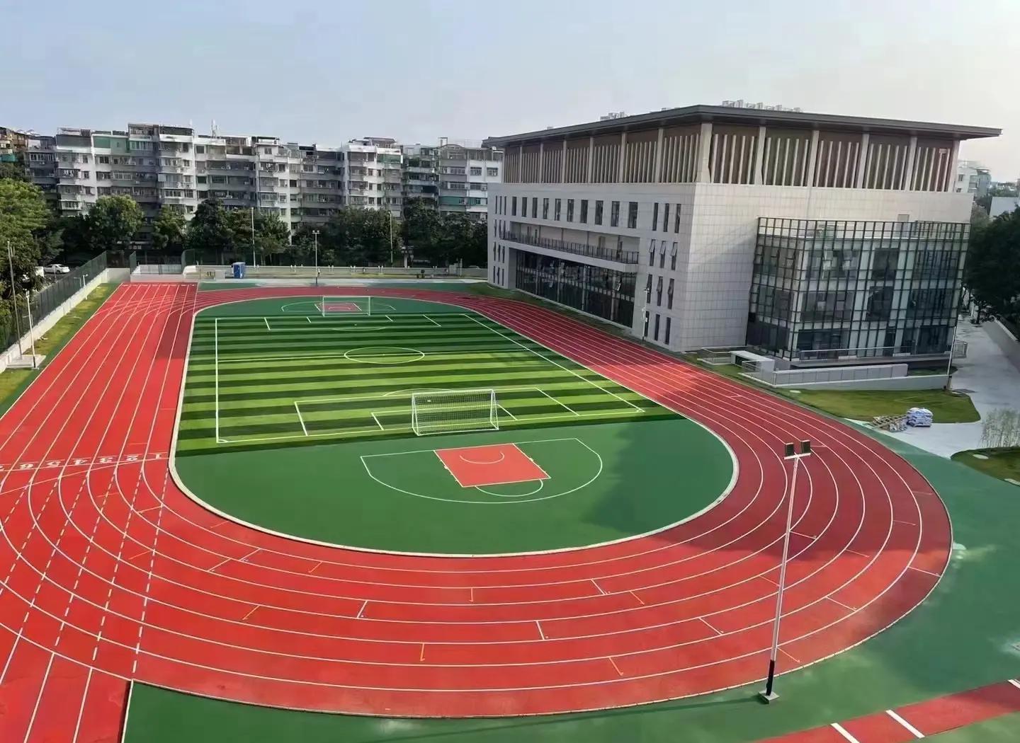 咸宁市人造草坪塑胶篮球场 - 方案